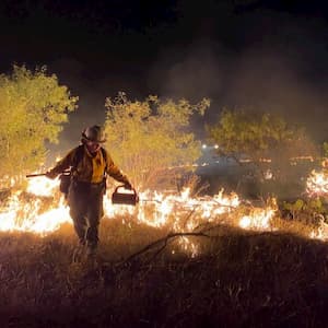 Buffalo Creek Night Burn